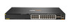 HPE Aruba Networking CX 6300M 24-port Smart Rate 1/2.5/5GbE Class 6 PoE and 4-port SFP56 Switch - JL660A
