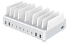 4XEM 4X10PORTUSBACCS mobile device charger Laptop, Smartphone, Tablet White AC Fast charging Indoor