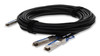 AddOn Networks ADD-Q28AR2Q28MX-P1M InfiniBand/fibre optic cable 39.4" (1 m) QSFP28 2x QSFP28 DAC Black