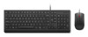 Lenovo 4X31R64400 keyboard Mouse included Universal USB US English Black