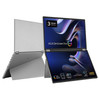 ASUS ZenScreen Duo OLED MQ149CD computer monitor 14" 1920 x 1200 pixels WUXGA Silver