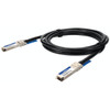 AddOn Networks QSFP-40GB-PDAC1MLZ-AO InfiniBand/fibre optic cable 39.4" (1 m) QSFP+ Black - QSFP-40GB-PDAC1MLZAO