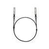 TP-Link Omada SM6220-1M InfiniBand/fibre optic cable 39.4" (1 m) SFP28 Black, Silver