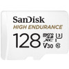 SanDisk High Endurance 128 GB MicroSDXC UHS-I Class 10 - SDSQQNR-128G-GN6IA