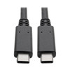 Tripp Lite U420-003-G2-5A USB cable USB 3.2 Gen 2 (3.1 Gen 2) 36" (0.914 m) USB C Black