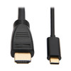 Tripp Lite U444-006-H4K6BM USB graphics adapter 4096 x 2160 pixels Black
