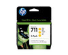 CZ136A , CZ136A (711) Ink cartridge yellow, 29ml, Pack qty 3
