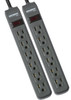 MMS362P , Minute Man MMS362P surge protector Gray 6 AC outlet(s) 120 V 35.8" (0.91 m)