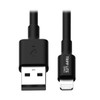 M100-010-BK , Tripp Lite M100-010-BK lightning cable 9.45" (0.24 m) Black