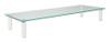 MS370 , Kantek MS370 monitor mount / stand Desk Aluminum, Transparent, White