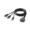F1DN2MOD-HC-H06 , Belkin F1DN2MOD-HC-H06 KVM cable Black 70.9" (1.8 m)