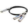 QDD2QS28400CU2-5M-AO , AddOn Networks QDD2QS28400CU2-5M-AO InfiniBand/fibre optic cable 98.4" (2.5 m) QSFP-DD 2x QSFP28 Black