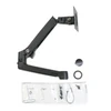 98-130-224 , Ergotron LX Dual Stacking Arm, Extension and Collar Kit, Matte Black.