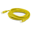 ADD-30FSLCAT6A-YW , AddOn Networks ADD-30FSLCAT6A-YW networking cable Yellow 359.8" (9.14 m) Cat6a U/UTP (UTP)