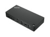 40AY0090US , Lenovo 40AY0090US laptop dock/port replicator Wired USB 3.2 Gen 1 (3.1 Gen 1) Type-C Black
