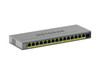 NETGEAR GS116EP Managed L2/L3 Gigabit Ethernet (10/100/1000) Power over Ethernet (PoE) Gray - GS116EP-100NAS , GS116EP-100NAS