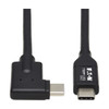 Tripp Lite U420-02M-RA USB cable USB 3.2 Gen 1 (3.1 Gen 1) 78.7" (2 m) USB C 5 Gbit/s 60 W Black , U420-02M-RA