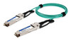 AddOn Networks A-Q200-Q200-3M-AO InfiniBand/fibre optic cable 118.1" (3 m) QSFP56 AOC Aqua color , A-Q200-Q200-3M-AO