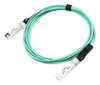 Axiom AXG95180 InfiniBand/fibre optic cable 196.9" (5 m) SFP+ AOC Aqua color, Stainless steel , AXG95180
