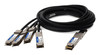 AddOn Networks ADD-Q4CIQ56MX-P2-5M InfiniBand/fibre optic cable 98.4" (2.5 m) QSFP-DD 4x QSFP56 DAC Black , ADD-Q4CIQ56MX-P2-5M