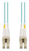 AddOn Networks ADD-LC-LC-0-9M5OM4 InfiniBand/fibre optic cable 35.4" (0.9 m) OFNR Aqua color, Beige , ADD-LC-LC-0-9M5OM4