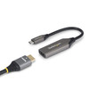 StarTech.com 112B-USBC-HDMI21 video cable adapter 7.87" (0.2 m) USB Type-C HDMI Type A (Standard) Gray , 112B-USBC-HDMI21