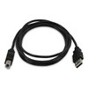 StarTech.com SKUSBAB06-TAA USB cable USB 2.0 70.9" (1.8 m) USB A USB B 0.48 Gbit/s Black , SKUSBAB06-TAA