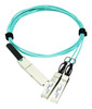 Axiom MFS1S50-H005E-AX InfiniBand/fibre optic cable 196.9" (5 m) QSFP56 2x QSFP56 AOC Aqua color , MFS1S50-H005E-AX