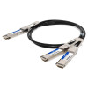 AddOn Networks QSFPDD-200G-2QSFP28-PDAC1M-AO InfiniBand/fibre optic cable 39.4" (1 m) 4xQSFP28 QSFP-DD Black, Silver , QSFPDD-200G-2QSFP28-PDAC1M-AO