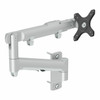 Atdec AWMS-DW-S monitor mount / stand Silver Wall , AWMS-DW-S