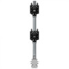 Atdec AWMS-2-BT75-H-S monitor mount / stand 57" Desk Silver , AWMS-2-BT75-H-S