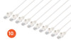 Intellinet 744577 networking cable White 11.8" (0.3 m) Cat6 U/UTP (UTP) , 744577