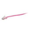 C2G 25ft (7.6m) TAA-Compliant F-Series Cat6 Non-Booted Unshielded (UTP) Network Cable - Pink - C2G43706 , C2G43706