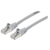 Intellinet IEC-C6AS-GY-25 networking cable Gray 295.3" (7.5 m) Cat6a S/FTP (S-STP) - 743181 , 743181