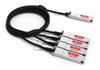 Accortec CAB-D-4Q-400G-1M-ACC InfiniBand/fibre optic cable 39.4" (1 m) QSFP-DD 2x QSFP56 DAC Black , CAB-D-4Q-400G-1M-ACC