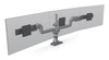 HAT Design Works E5 Triple Dynamic Pole 27" Desk Black - E5G-P03SD-BLK , E5G-P03SD-BLK
