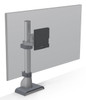 HAT Design Works E5 Single Static Pole 49" Desk White - E5G-P01-WHT , E5G-P01-WHT