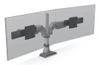 HAT Design Works E5 Dual Dynamic Pole 32" Desk Black - E5G-P02D-BLK , E5G-P02D-BLK