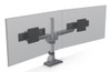 HAT Design Works E5 Dual Static Pole 32" Desk Black - E5G-P02S-BLK , E5G-P02S-BLK