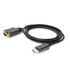 AddOn Networks DISPLAYPORT2VGA2M video cable adapter 78.7" (2 m) DisplayPort VGA (D-Sub) Black , DISPLAYPORT2VGA2M