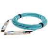 AddOn Networks QDD-400-AOC30M-AO InfiniBand/fibre optic cable 1181.1" (30 m) QSFP-DD DAC Aqua color , QDD-400-AOC30M-AO