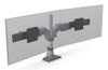 HAT Design Works E5 Dual Dynamic Pole 32" Desk Silver - E5G-P02D-SLV , E5G-P02D-SLV