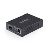 StarTech.com MCM10G6SSFP network media converter 10000 Mbit/s Multi-mode, Single-mode Black , MCM10G6SSFP