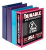 Samsill Durable ring binder A4 Blue, Dark Blue, Pink, Purple - MP46469 , MP46469