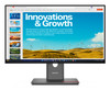 Lenovo ThinkVision P24QD-40 computer monitor 23.8" 2560 x 1440 pixels Wide Quad HD LED Black - 64B1GAR1UZ , 64B1GAR1UZ