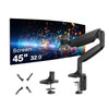 Siig CE-MT5911-S1 monitor mount / stand 45" Desk Black , CE-MT5911-S1