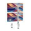 Siig CE-MT5H11-S1 monitor mount / stand 38" Desk Gray , CE-MT5H11-S1