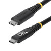 StarTech.com CC6FT20GUSB4TP USB cable USB4 Gen 2x2 70.9" (1.8 m) USB C 20 Gbit/s 240 W Black , CC6FT20GUSB4TP
