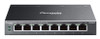 TP-Link Omada ES208GP network switch Managed L2 Gigabit Ethernet (10/100/1000) Power over Ethernet (PoE) DIN rail Black , ES208GP
