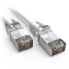Accortec C6AS28MB-W25-ACC networking cable White 300" (7.62 m) Cat6a U/FTP (STP) , C6AS28MB-W25-ACC